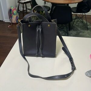 Madewell purse - navy blue.